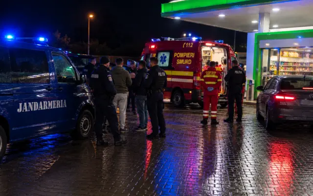 Bătaie între două familii la o benzinărie dintre Cristian și Orlat. Șase persoane audiate, două îngrijite